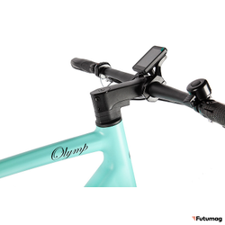 Электровелосипед Eltreco Olymp бирюзовый