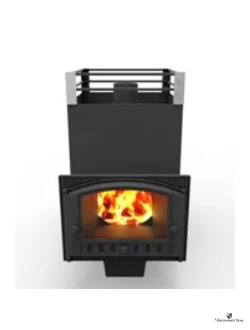 Печь для бани Жара-малютка 500 У с панорамной дверкой