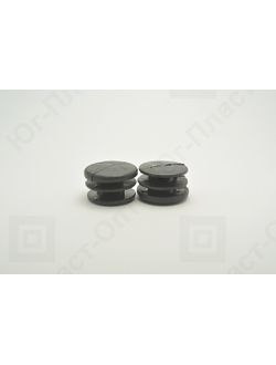 Заглушка для круглых труб D-25мм