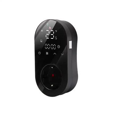 Терморегулятор GY121LED (электронный) розеточный с Wi-Fi, Алиса белый