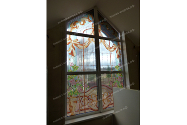 Витражи на окна вместо штор