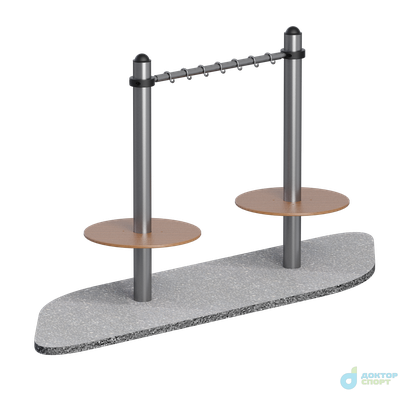 Скамья для одежды и личных вещей