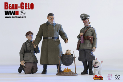 Немец "Пьянчуга" Бранд - Коллекционная фигурка 1/12 scale Bean Gelo Series Brand (BGS004) -  POPTOYS