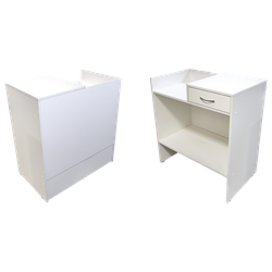 Прилавок из ЛДСП с полками для магазина