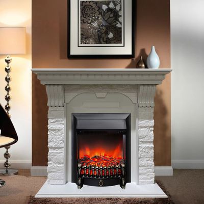 Электрокамин Дублин WT M2 с очагом Fobos