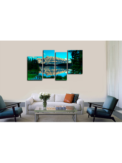 Модульная картина "Горы вдали"