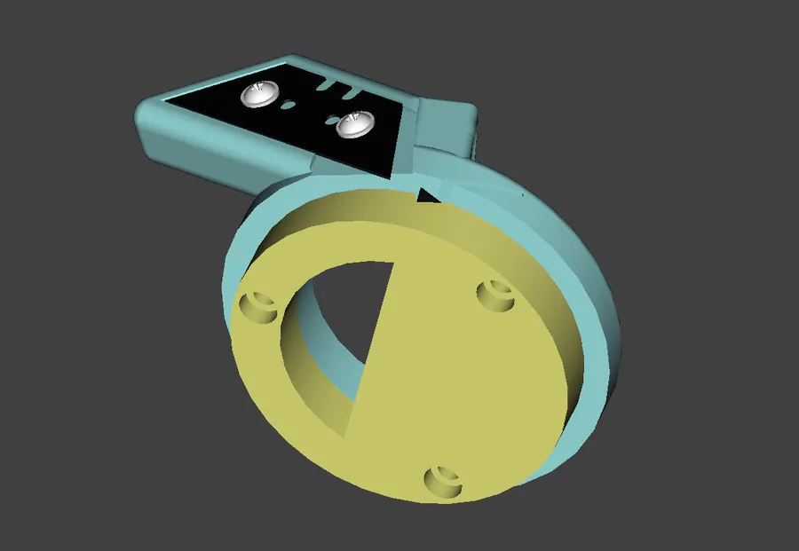 Фаскосниматель для подрозетников d 68 мм