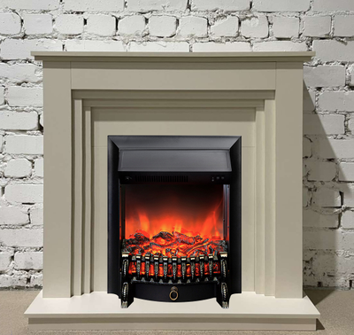 Электрокамин Вотан бежевый Fobos