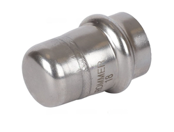 Заглушка ROMMER ВПр 18 из нержавеющей стали прессовой