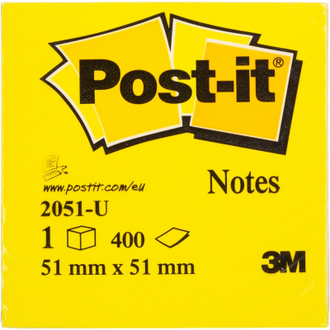 Блок-кубик Post-it 2051-SP/AU, 51х51, мармелад (400 л)
