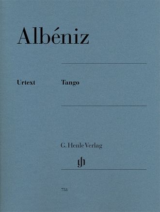 Albéniz. Tango op.165 №2: für Klavier