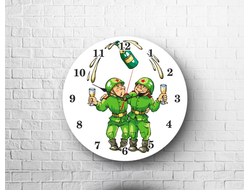 Часы на 23 февраля