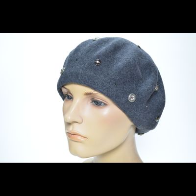 Vizio Италия берет 3633 фетровый антрацит