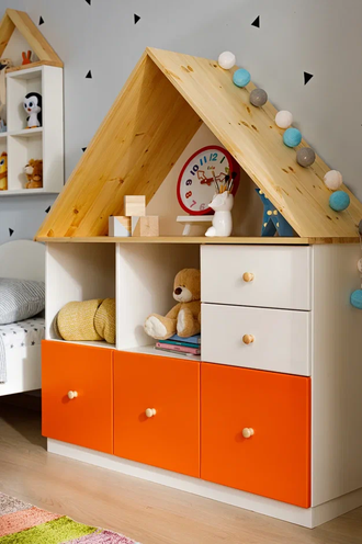 Комод ТК №19 из массива сосны 122 х 45 х 80 см