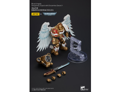 Сангвинарный гвардеец Кровавых Ангелов (Warhammer 40k) - КОЛЛЕКЦИОННАЯ ФИГУРКА 1/18 Blood Angels Sanguinary Guard with Sword 1 (JT6298) - JOYTOY