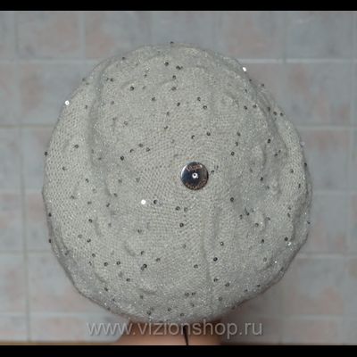Берет белый Италия vizio 4971