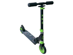Самокат KMS SK-009 (черно-зеленый)