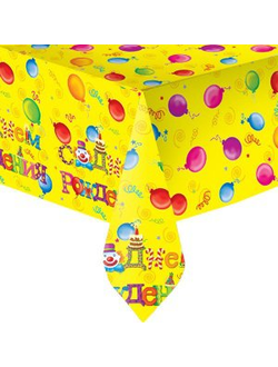 140см X 180см Скатерть Веселый клоун