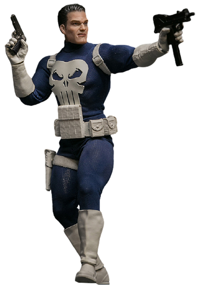 Каратель (The Punisher Arcade 1993) - КОЛЛЕКЦИОННАЯ ФИГУРКА 1/12 THE REVENGER ARCADE VIDEO GAMES SERIES (EKS06) - EKUAZ STUDIO