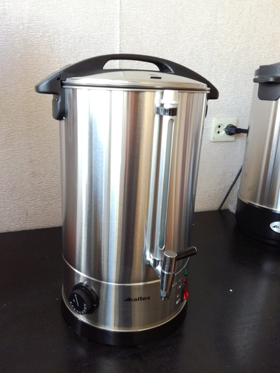 Электрокипятильник термопот Кситекс SKT-012L 12л. Двойные стенки