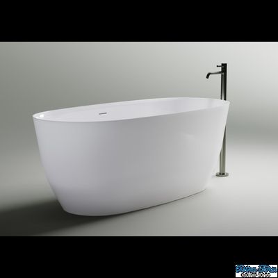 Astra-Form ванна Атрия Solid Surface 180/80 см с интегрированным переливом, белая матовая