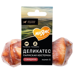Лакомство Мнямс для собак Пармская косточка, размер S, 35 г