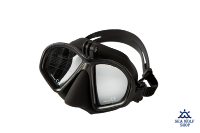 Маска для дайвинга Aquateam Hunter с 2-ми линзами и GoPro