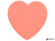 Блок самоклеящийся (стикеры), фигурный BRAUBERG, НЕОНОВЫЙ «Сердце», 50 листов, розовый, европодвес. 122710
