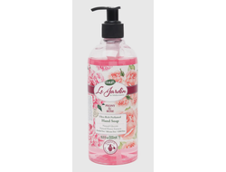 DALAN жидкое Мыло парфюмированное пион и роза горошек Le Jardin 500 мл