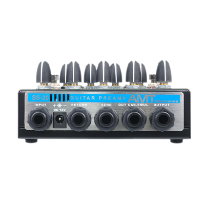 AMT SS-20 - трёхканальный ламповый гитарный предусилитель [БП в комплекте!]