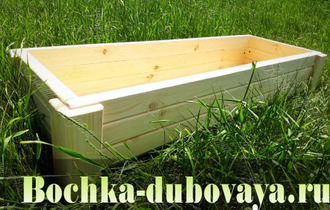 Деревянные ящики кашпо