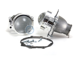 Комплект Hella R моно H7 с рамками для замены штатных ксеноновых / галогенных линз автомобиля Subaru Legacy Outback B13 (2003 - 2006) и B14 (2009-н.в.)