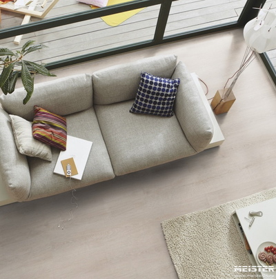 Ламинат MEISTER 6181 Дуб выбеленный в интерьере