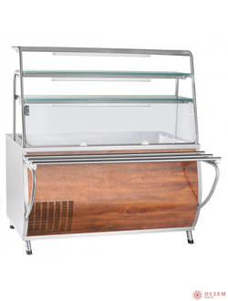 Прилавок-витрина Abat ПВВ(Н)-70Т-01-НШ