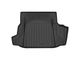 Коврик в багажник пластиковый (черный) для ГАЗ 3110/31105  (Борт 4см)