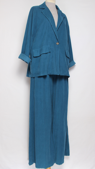 Костюм вельветовый "Пиджак и брюки" джинс р.48-54