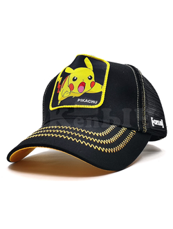 Бейсболка Capslab Pokemon Pikachu с сеткой сзади