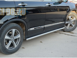 Защита штатного порога d53 для Haval H6 2017-