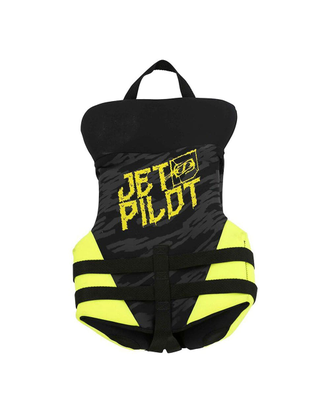 Спасательный жилет нейлон детский Jetpilot Cause Kids ISO 100N Neo Vest Black/Yellow