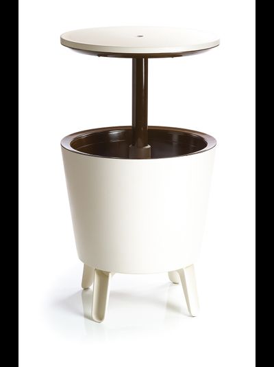 Столик-холодильник COOL BAR крем-шоколад