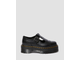 DR. MARTENS BETHAN POLISHED SMOOTH LEATHER PLATFORM SHOES
