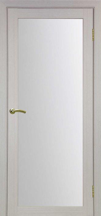 Межкомнатная дверь "Турин-501.2" дуб беленый (стекло)