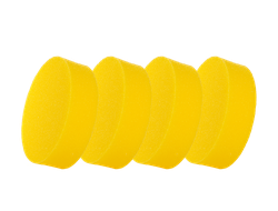 Полировальный диск HANKO средней жесткости гладкий 80*25мм желтый