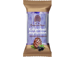 Кедровый марципан с чёрной смородиной, 40г (Сибирский кедр)