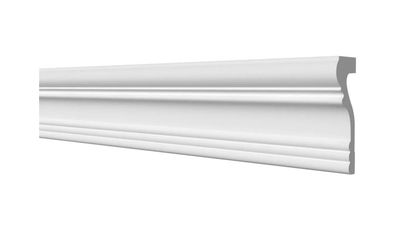 Молдинг Decor Dizain DD604, дюрополимерный, влагостойкий, под покраску, длина 2 м