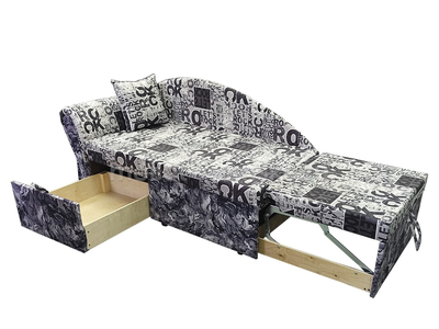 Диван детский Волна с ящиком (дельфин)