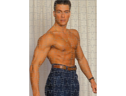Пазл Jean-Claude Van Damme, Жан-Клод Ван Дамм №2