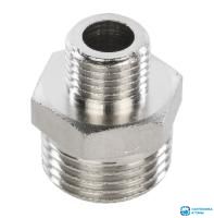 Ниппель переходной VIEIR  1&quot;- 3/4&quot; нр/нр никель