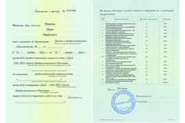 Профессиональная переподготовка