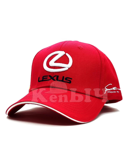 Бейсболка Лексус красная